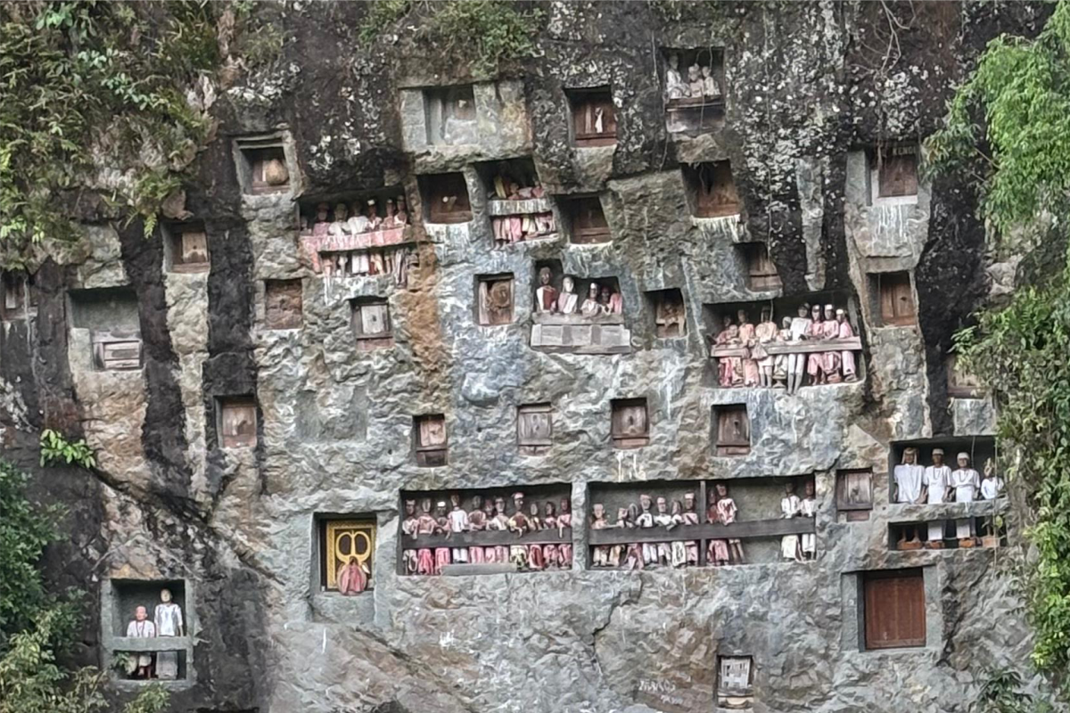 Toraja → Buntu Burake → Lemo → Londa → Kete Kesu → Toraja