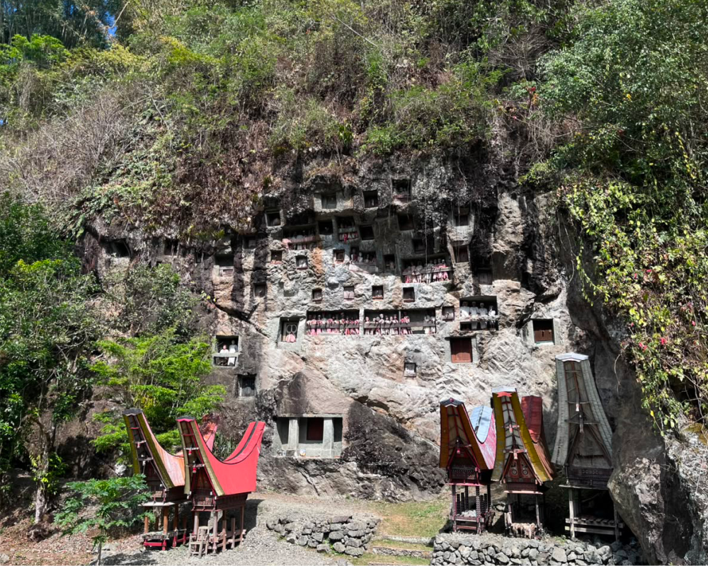 Toraja → Buntu Burake → Lemo → Londa → Kete Kesu → Toraja